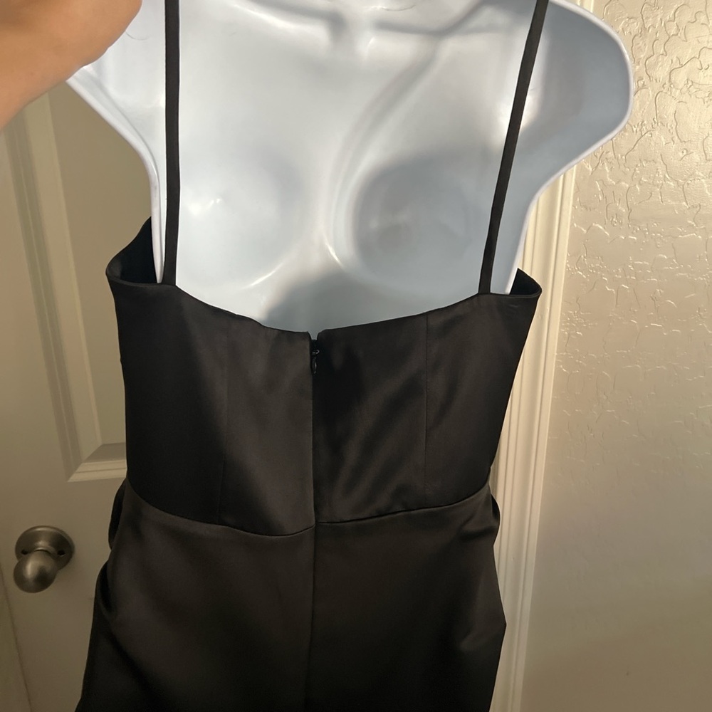 House of CB Black Draped Dress - Picture 6 of 6